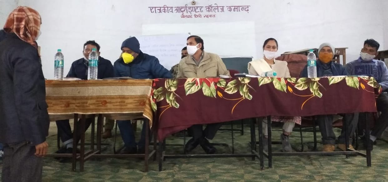 16 complaints resolved on the spot in the camp