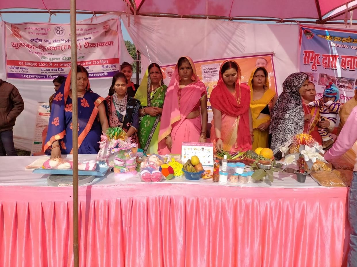 Girls aware about Mission Shakti