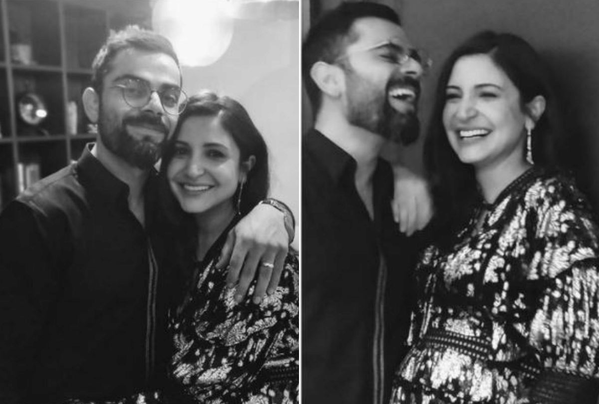 Virat Kohli taking care of her wife Anushka Sharma Enjoying Breakfast At Their Residence