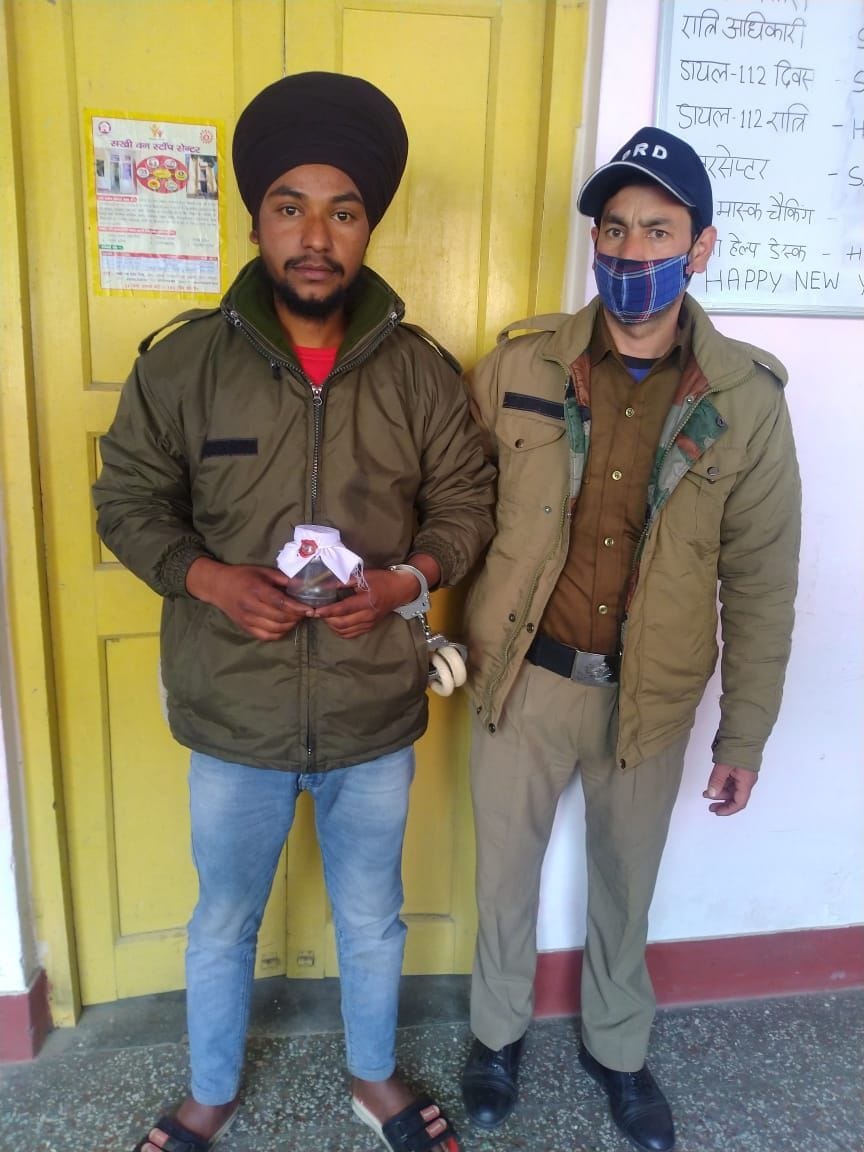 Youth arrested with cartridge, sent to jail