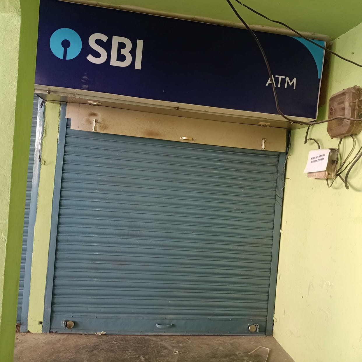 ATM near Collectorate is bad for 15 days