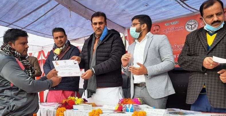 Progressive farmers honored at the ceremony