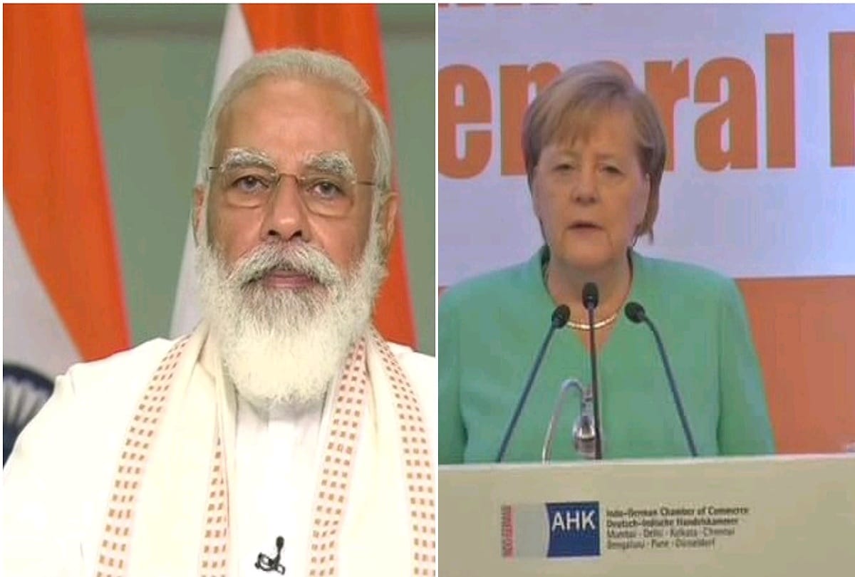 PM held a video teleconference with German Chancellor Angela Merkel today