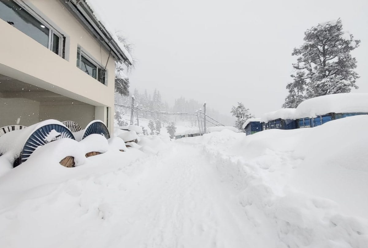 Snowfall in Himachal: avalanche fell in dundhi manali, 205 roads still closed