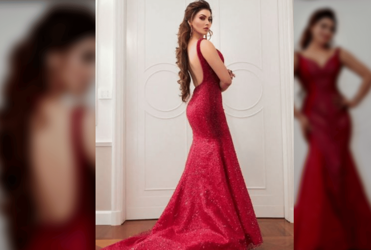 urvashi rautela wear dress worth 32 lakh took 150 hours to complete