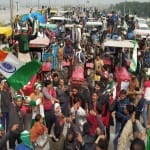 किसानों का ट्रैक्टर मार्च