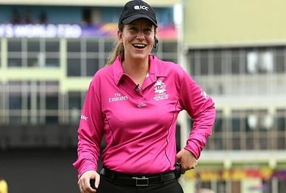 india vs australia claire polosak becomes first woman to officiate mens Test match