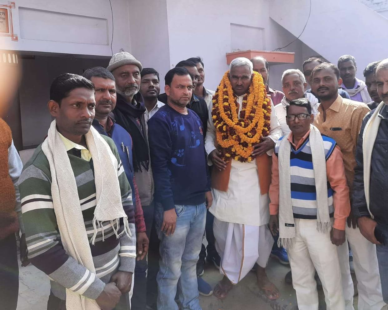 Educators welcomed MLA Surendra Singh