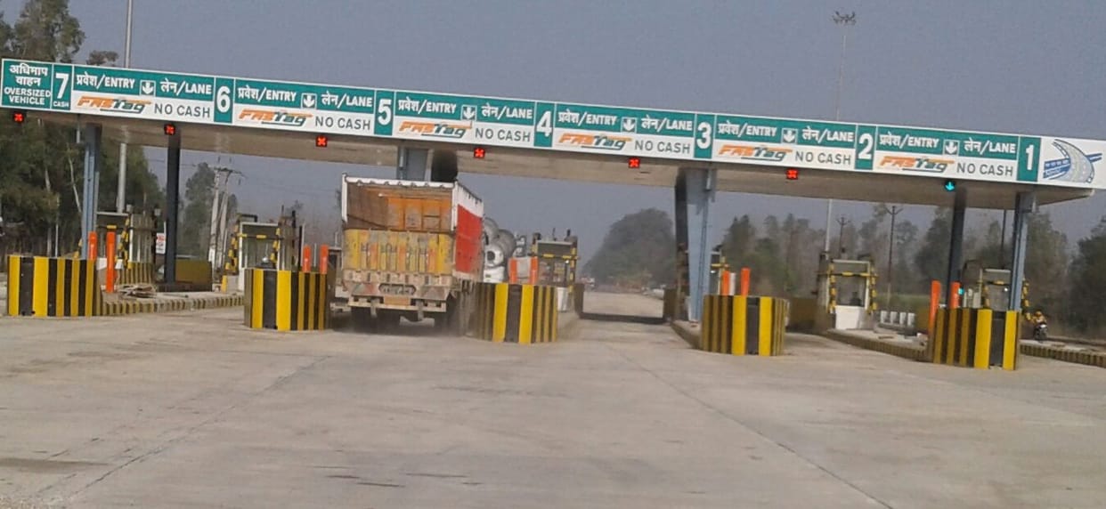 Toll trial started at toll plaza in Chhapar