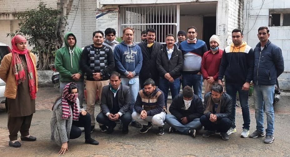 fatal test, five arrested, cash found