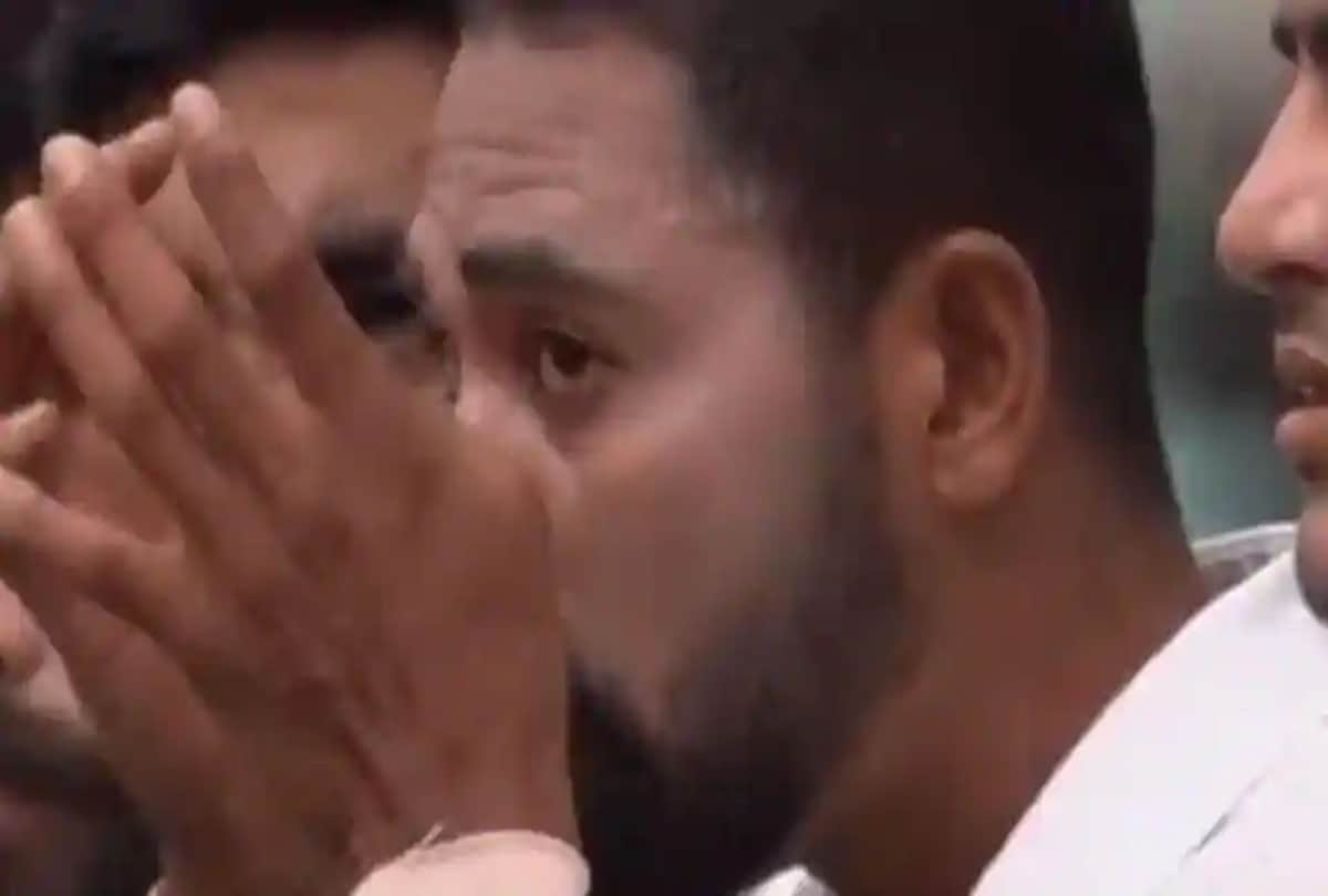 Australia vs India: Mohammed Siraj in tears during the national anthem Flag of India