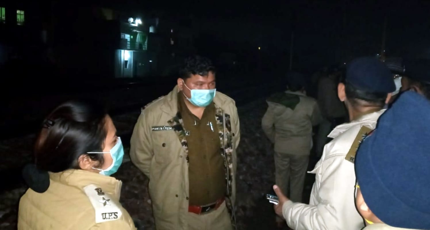 uttarakhand news : during train trail run in haridwar four youth crushed, died