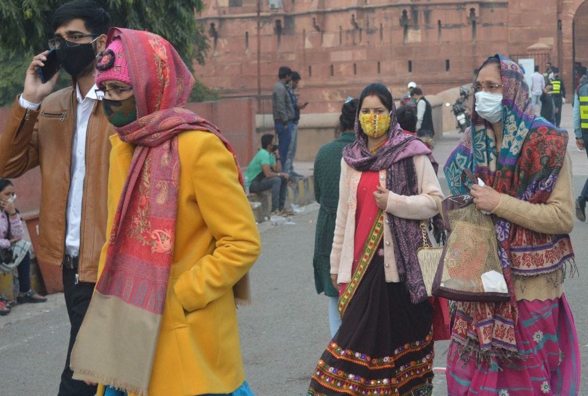 Weather Forecast Today Update in Agra News: agra temperature five degrees below normal