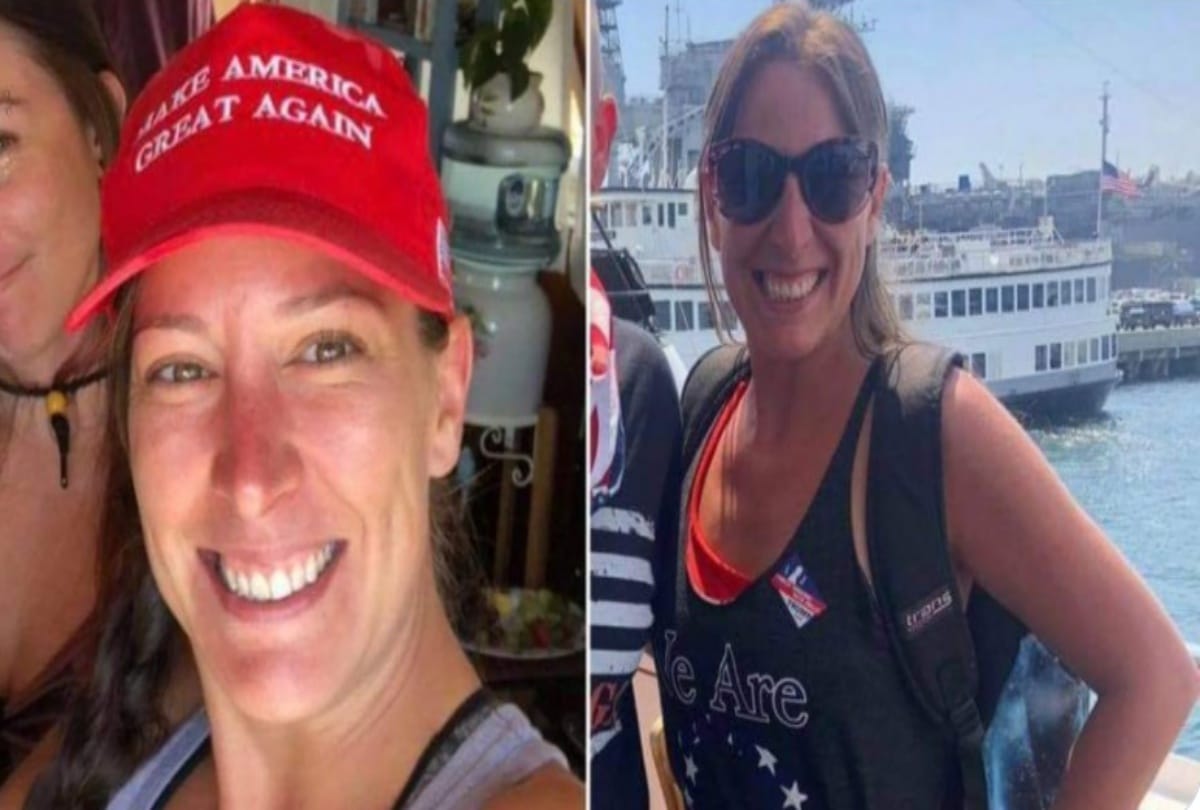 US Capitol violence Ashley was a staunch Trump supporter, also an Air Force officer