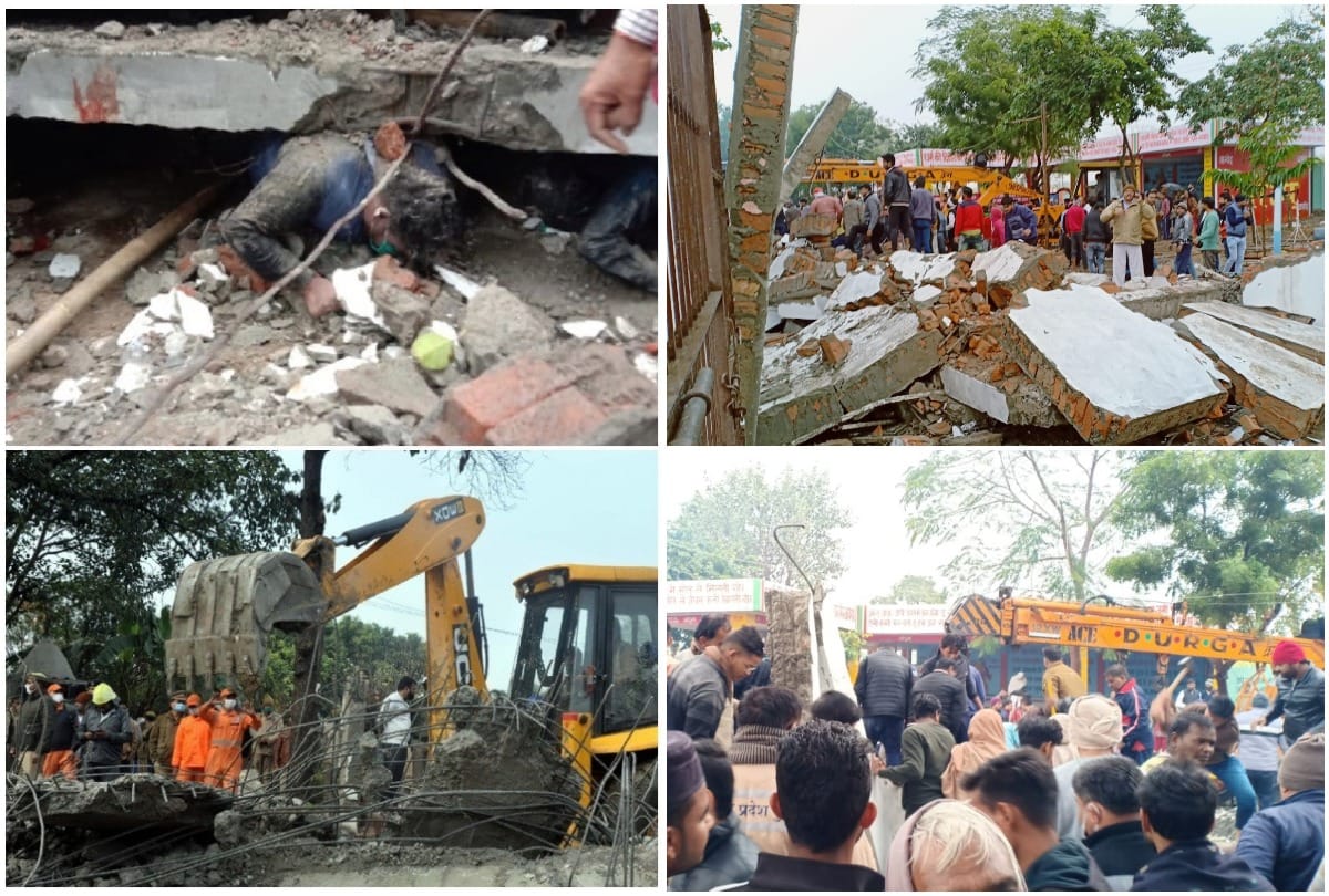 Muradnagar Incident News: Muradnagar Cremation Ground Accident News corridor was supposed to have 18 pillars but only 12 were built