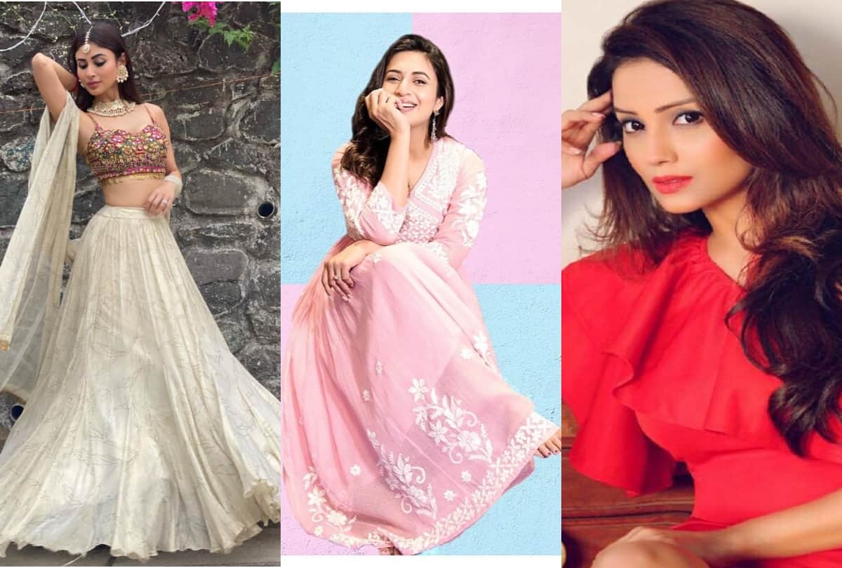 famous popular tv actresses in india photos images wallpaper hd download divyanka tripathi, mouni roy, adaa khan and rashami desai