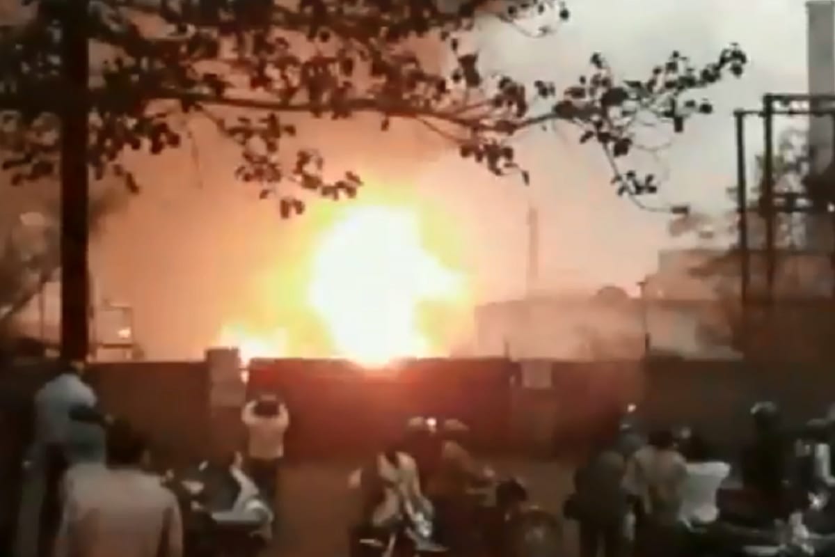 A fire broke out at a facility of Green Petro in Chhattisgarh