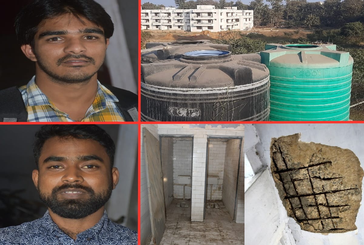 DDU Gautam Buddha and Sant Kabir hostel student upset due to Basic facilities not done