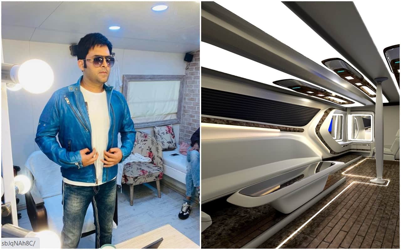 Kapil Sharma luxurious vanity van Designed By Dilip Chhabria See Pictures