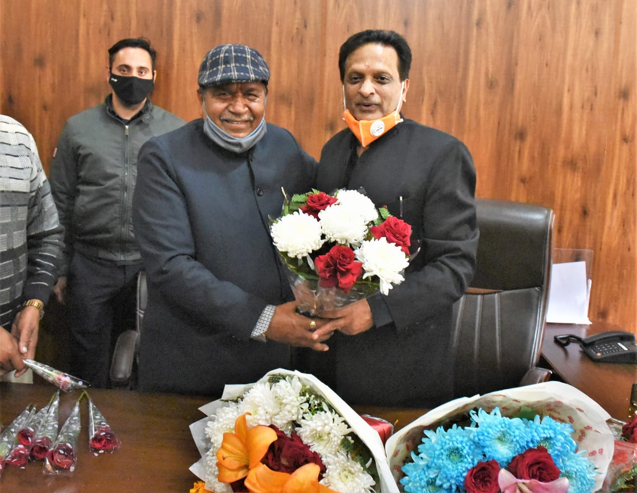 Kulbhushan Goyal, the new Mayor of Panchkula took charge