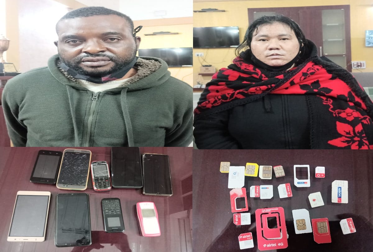 Nigerian couple arrested from Delhi for cheating of Rs 13 lakhs on Facebook