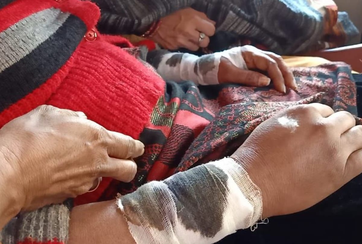 goons attacked panchayat pradhan election woman candidate in Nalagarh solan