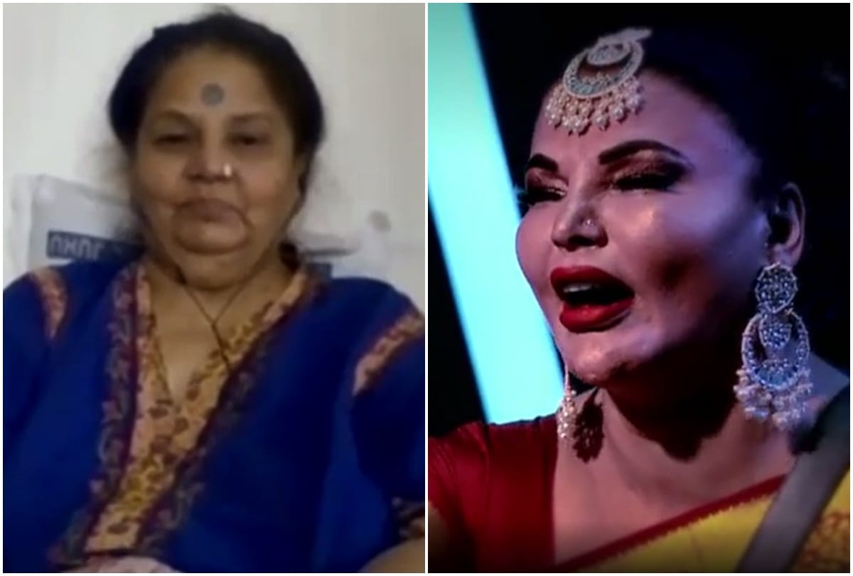 Rakhi Sawant Break Down While Video Call With Her Mother After Seeing Her Admitted In Hospital
