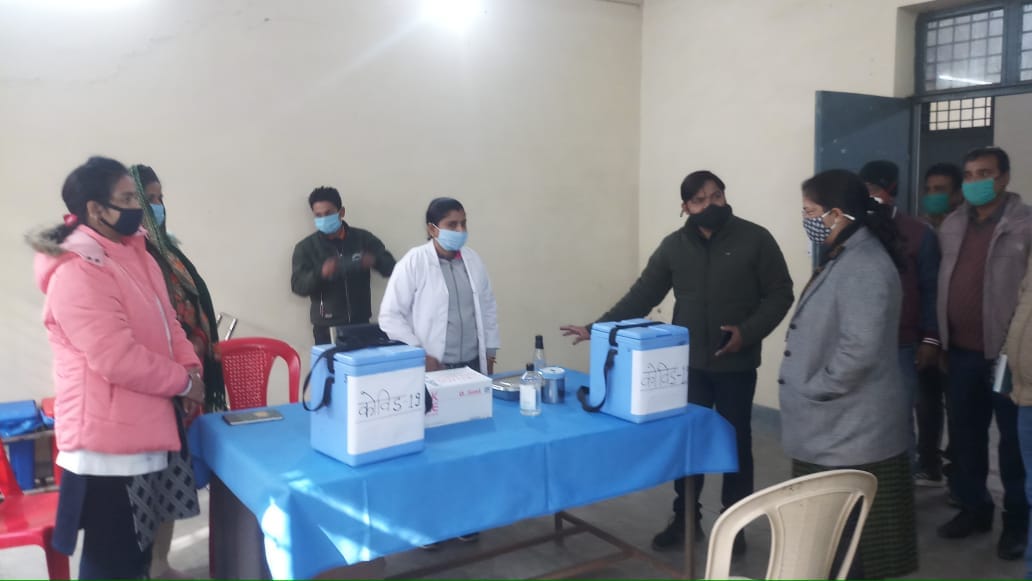 Coronavirus in uttarakhand latest news today: corona vaccine dry run today in uttarakhand watch photos