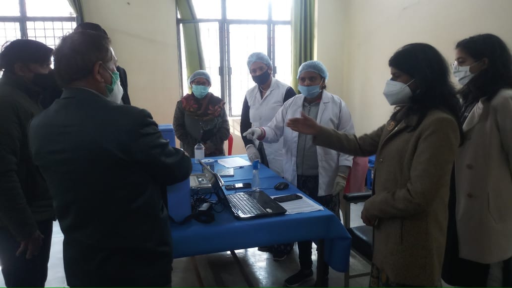 Coronavirus in uttarakhand latest news today: corona vaccine dry run today in uttarakhand watch photos