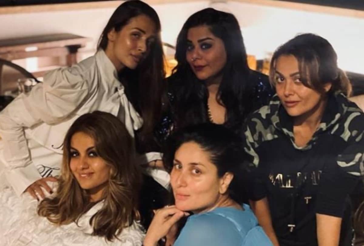 Kareena Kapoor Khan Celebrate with girl gang malaika arora karisma kapoor