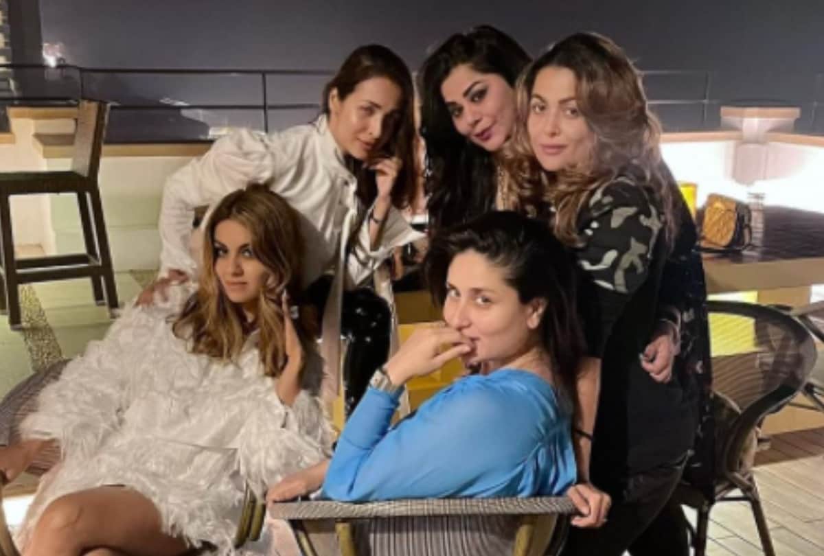 Kareena Kapoor share photos with Malaika Arora Amrita arora and other best friends