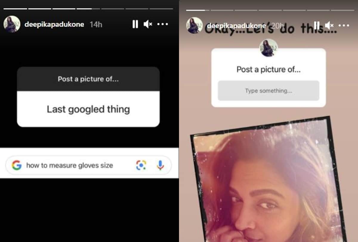 Deepika Padukone takes post a picture challenge on Instagram reveals what was her last google search