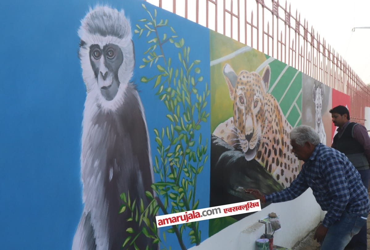 Gorakhpur zoo completed and soon come animals from Vinod forest and kanpur zoo lko zoo