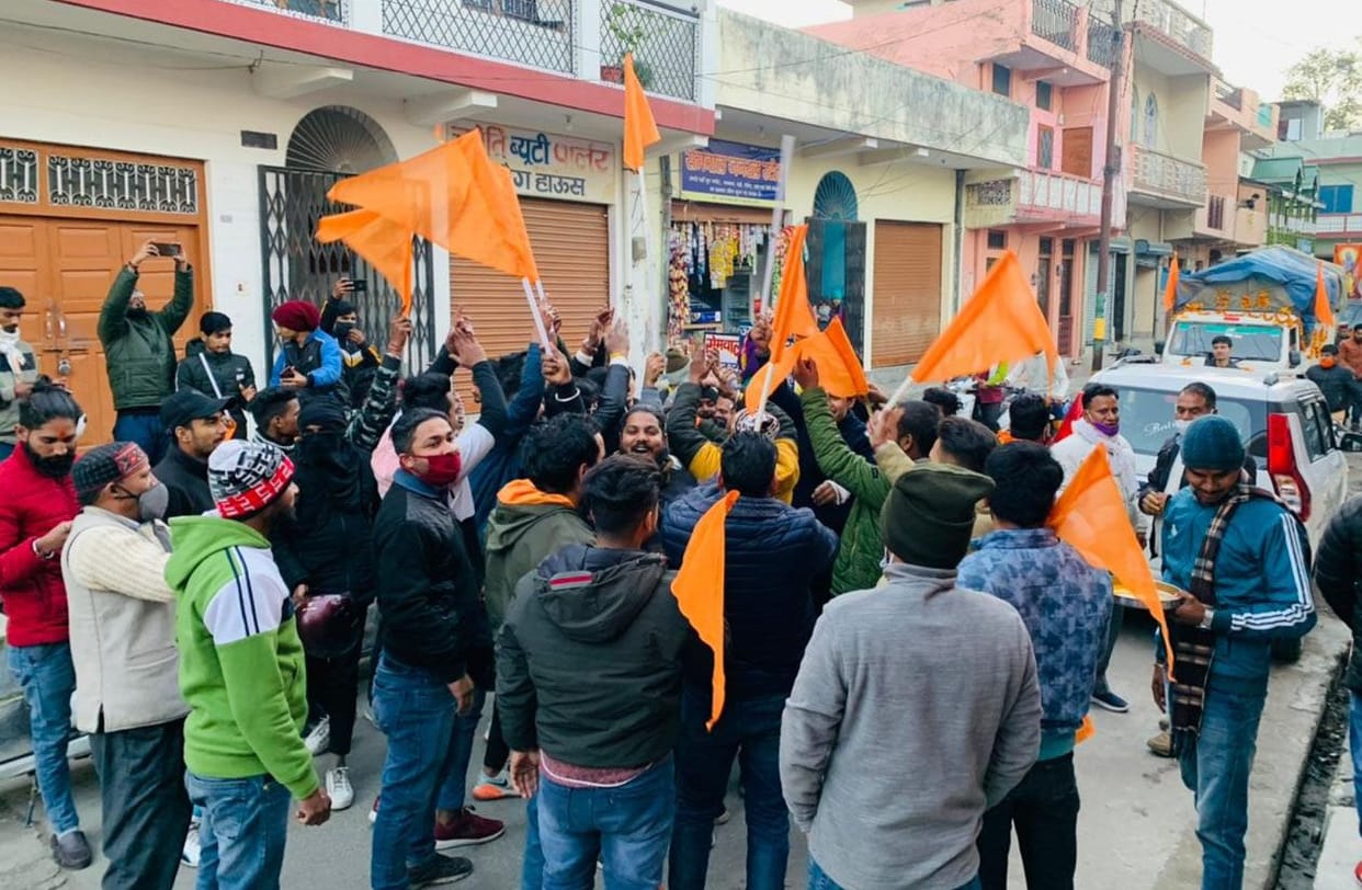 Ram Rath welcomed on reaching Srinagar