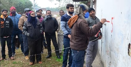 Red mark on 150 possession of Gandhinagar from Model Town