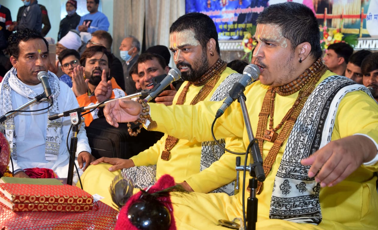 Devotees visit Gokarna Dham