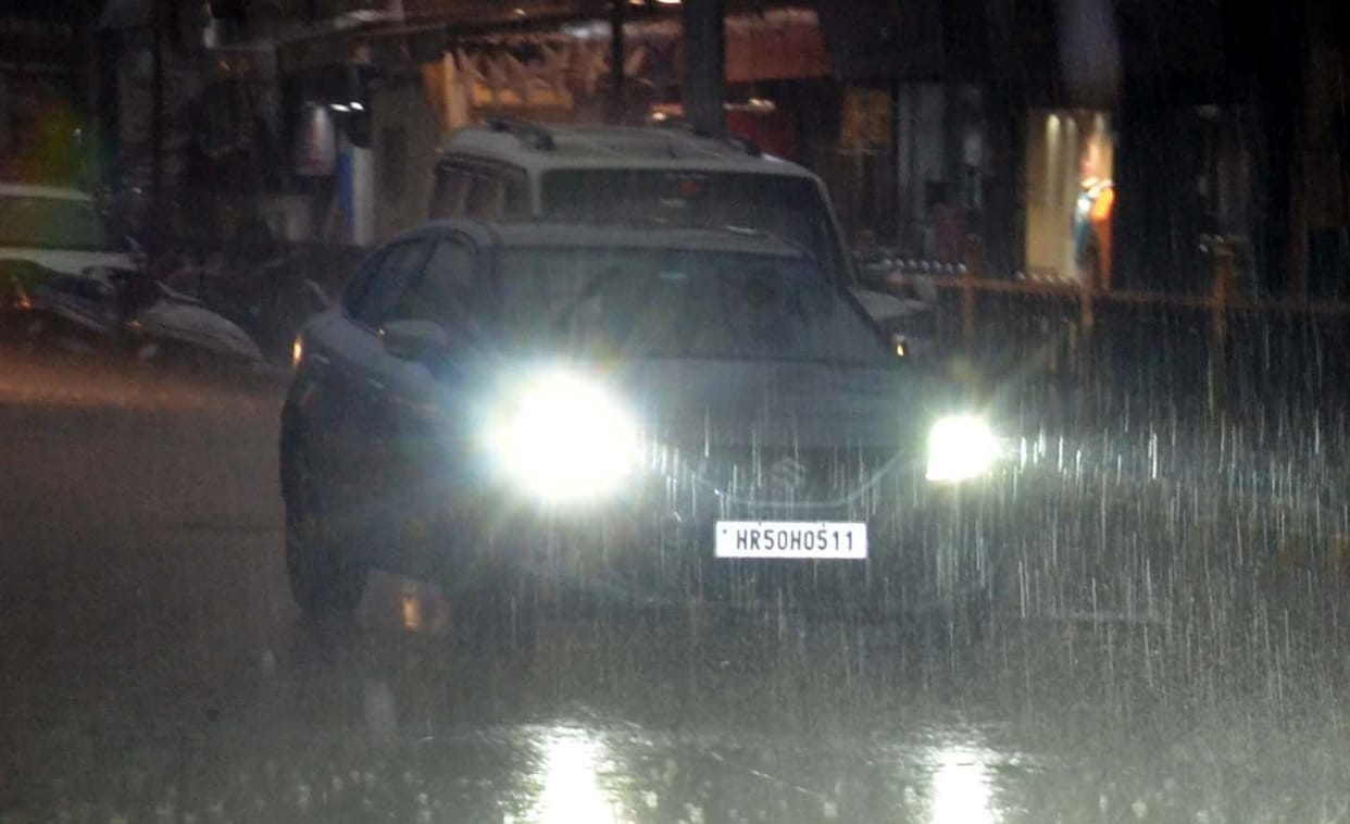 Rain in Aligarh