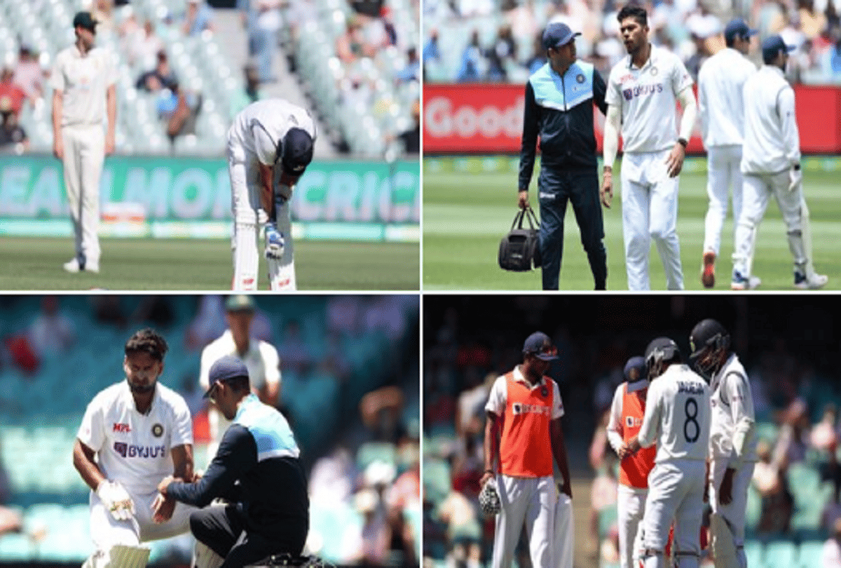 AUS vs IND Five indian cricketers including rishabh pant and ravindra jadeja injured during border gavaskar trophy