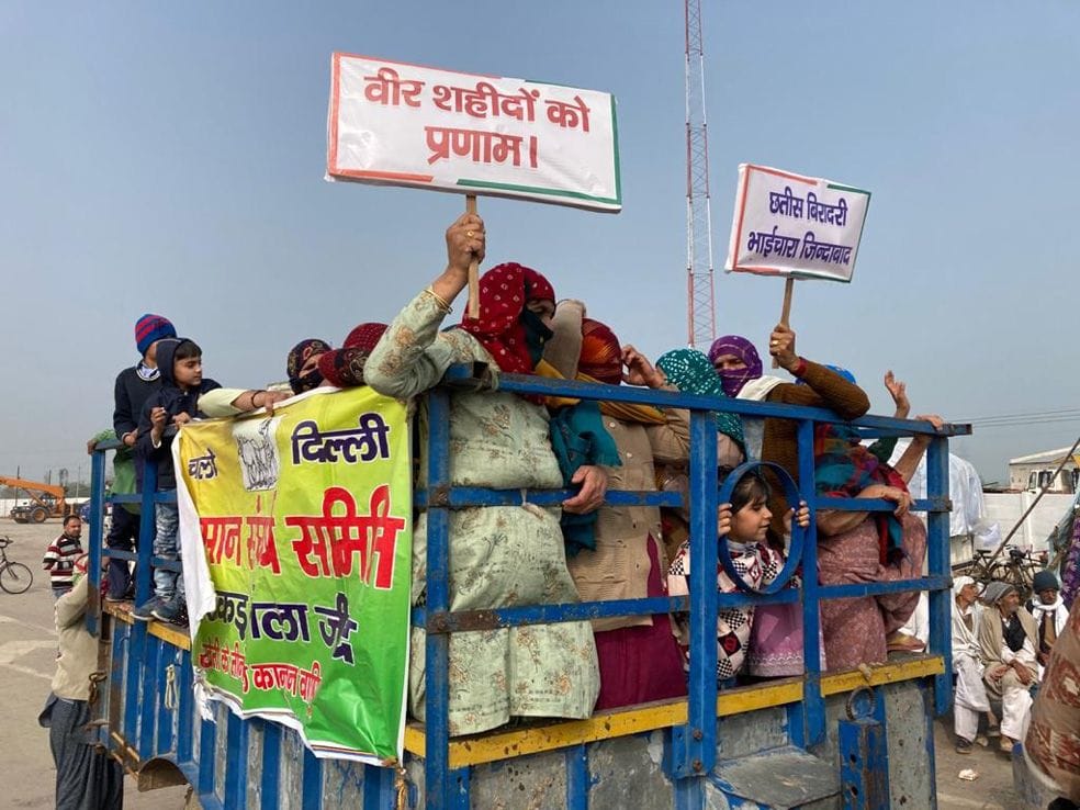 Farmers showed strength by demonstrating power