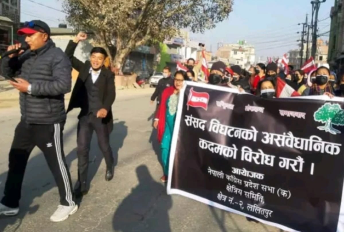 Nepali Congress on road to dissolve parliament