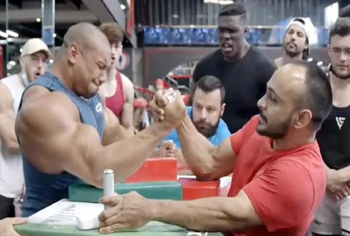 India Armwrestling Champion Rahul Panicker Defeats World Strongest Bodybuilder