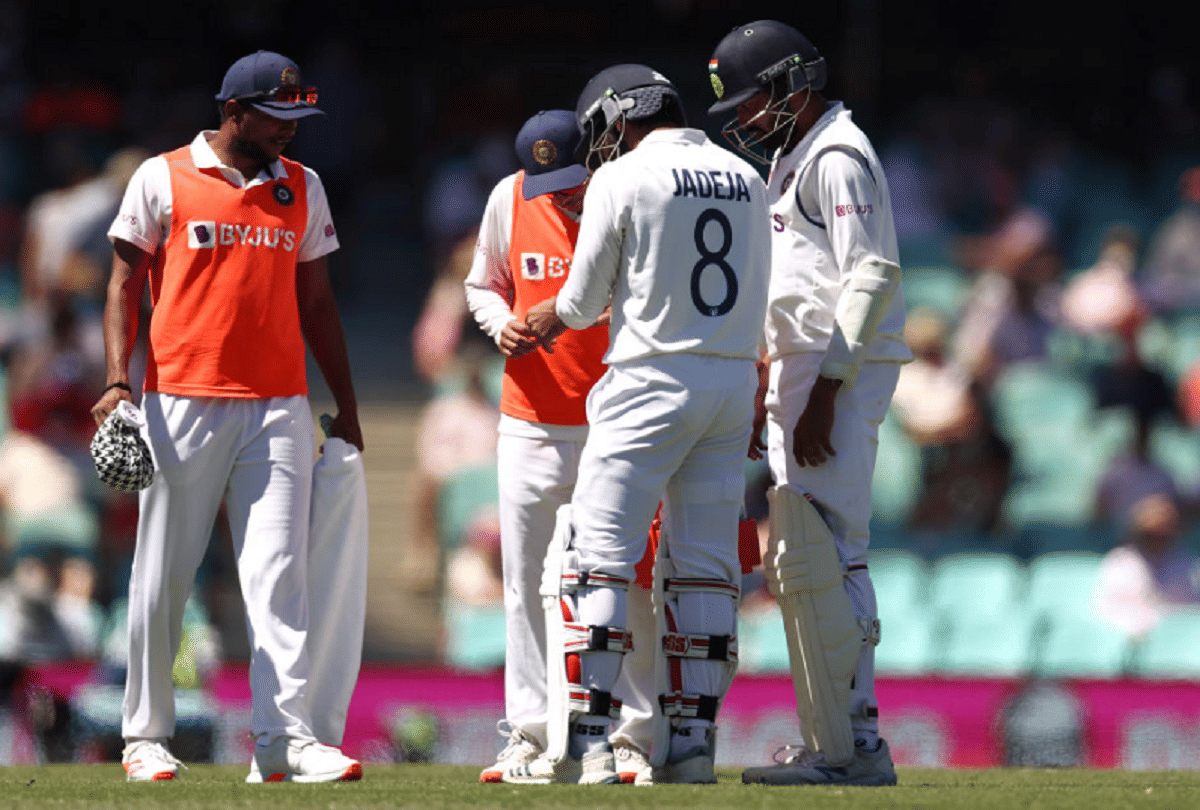 Indian all-rounder Ravindra Jadeja can bat by giving pain relieving injection on the last day of the Sydney test