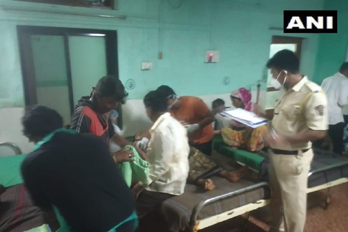 Maharashtra: Two dead, 65 injured after their truck fell into a gorge in Kudpan village of Raigad district earlier this evening