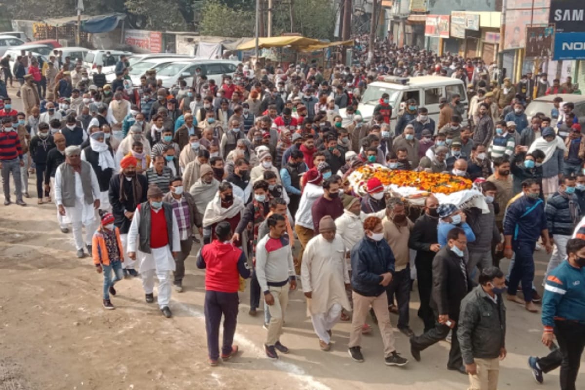 Cabinet Minister Suresh Rana's father Ranbir Singh has death in Shamli