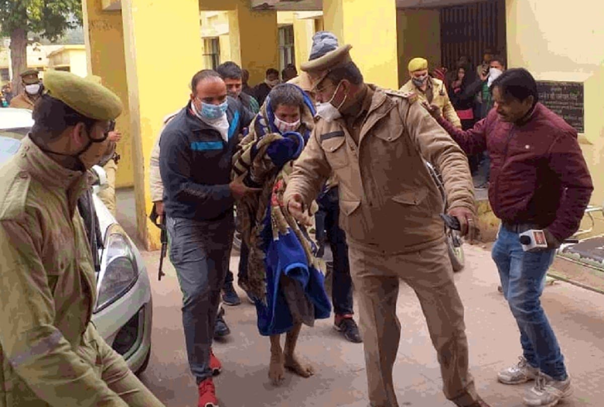 badaun news: villagers were going to punish the accused themselves