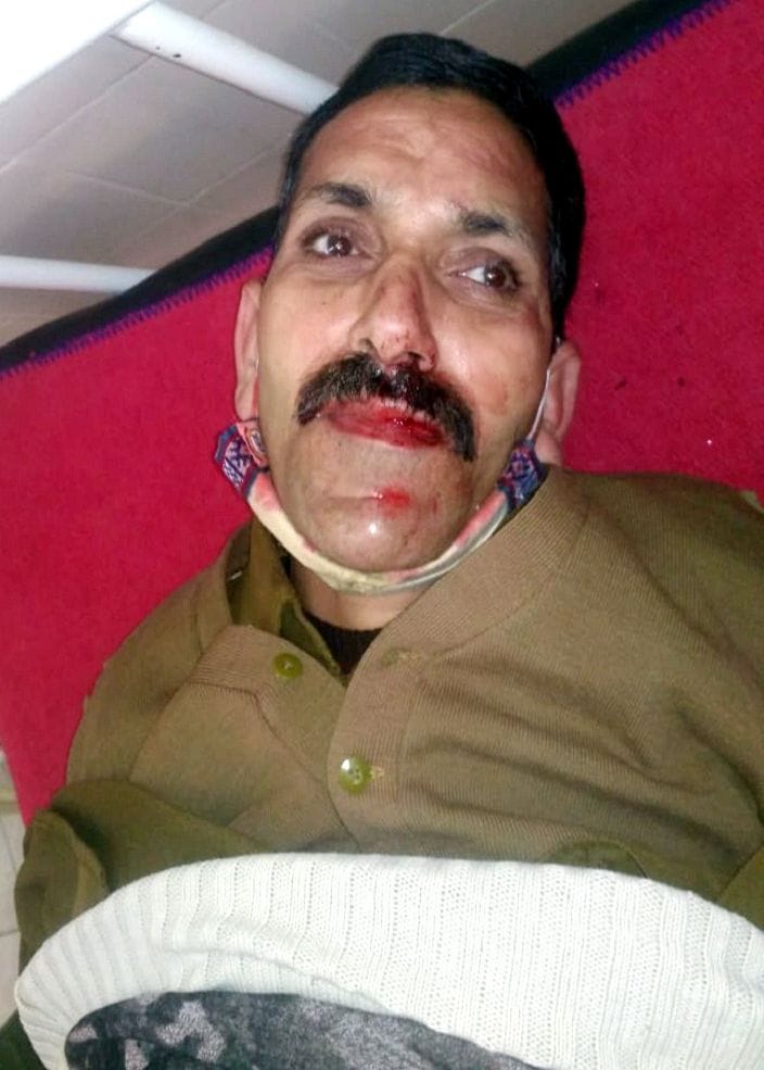 Home guard posted at Bhojpur polling station deteriorates health