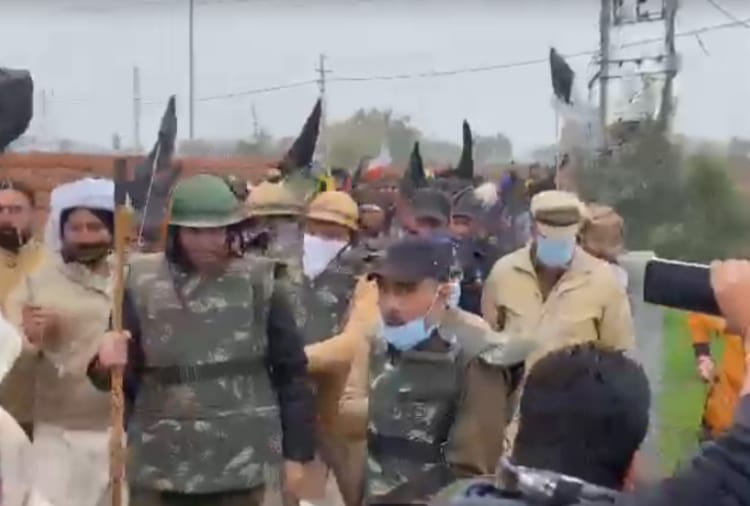 Deployment of police force increased at Kaimla village Of Haryana