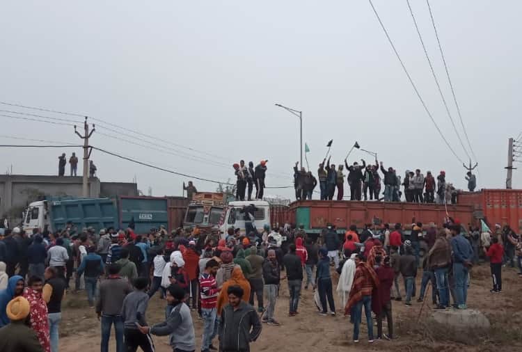 Deployment of police force increased at Kaimla village Of Haryana