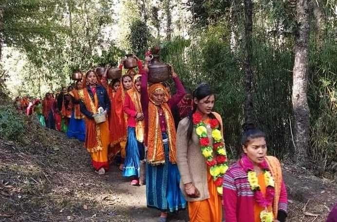 kalash Yatra in Kapkot