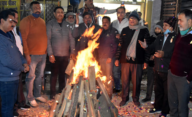Lohri festival celebrated with joy